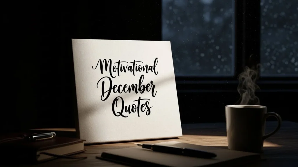 Motivational December Quotes