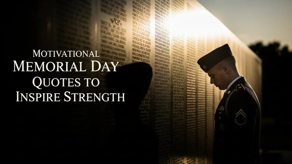 Motivational Memorial Day Quotes to Inspire Strength