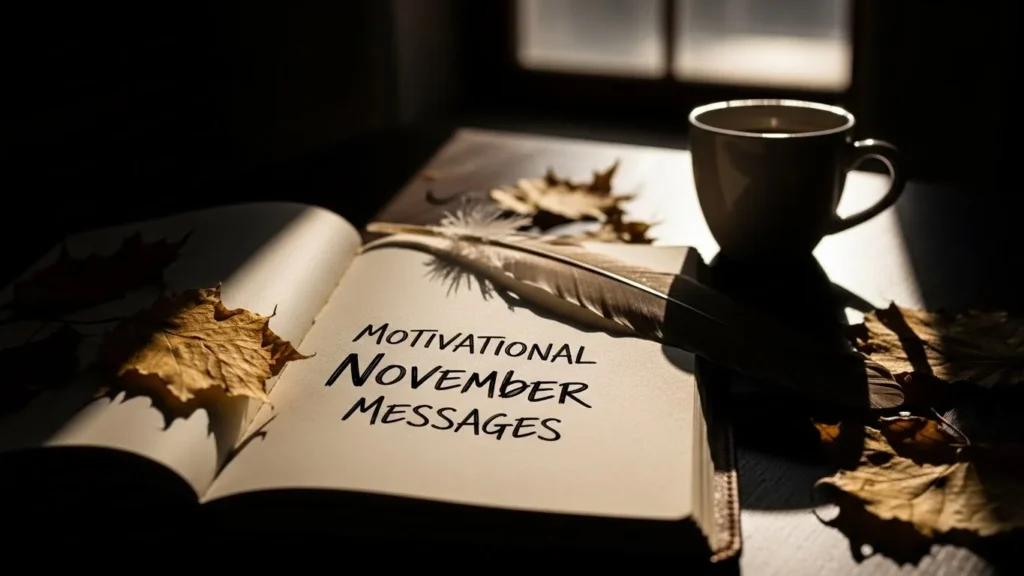 Motivational November Messages