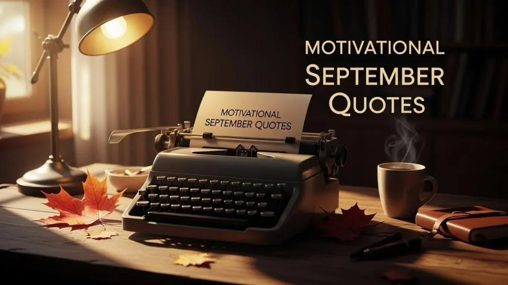 Motivational September Quotes