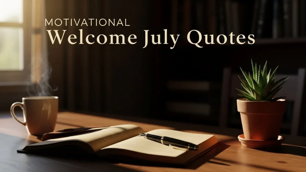 Motivational Welcome July Quotes