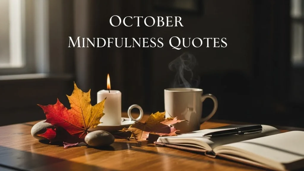 October Mindfulness Quotes
