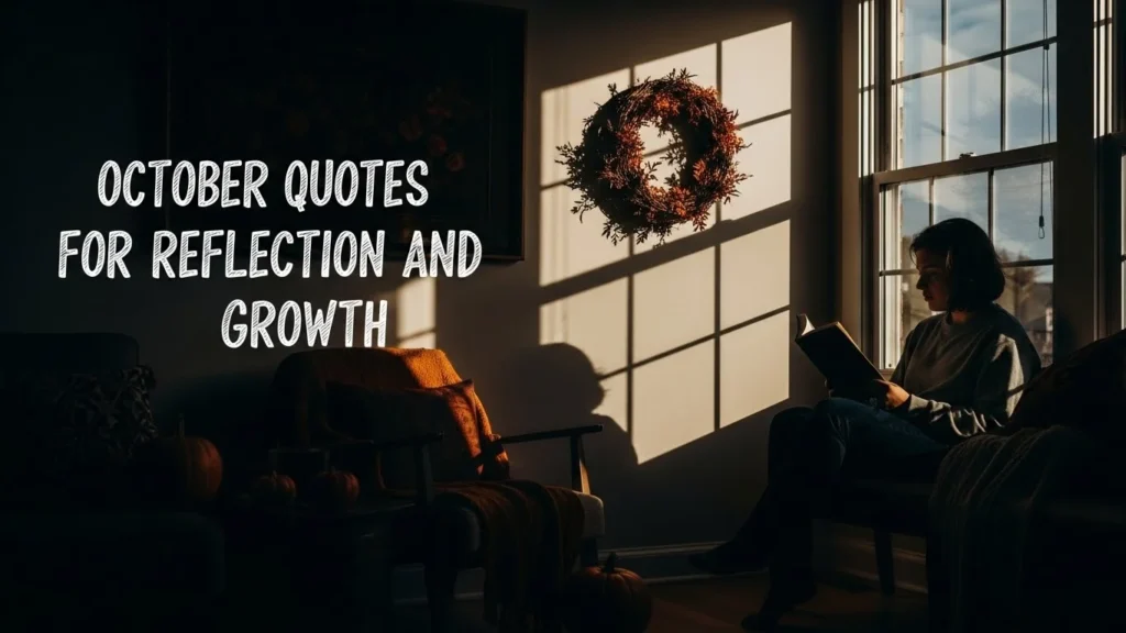 October Quotes for Reflection and Growth