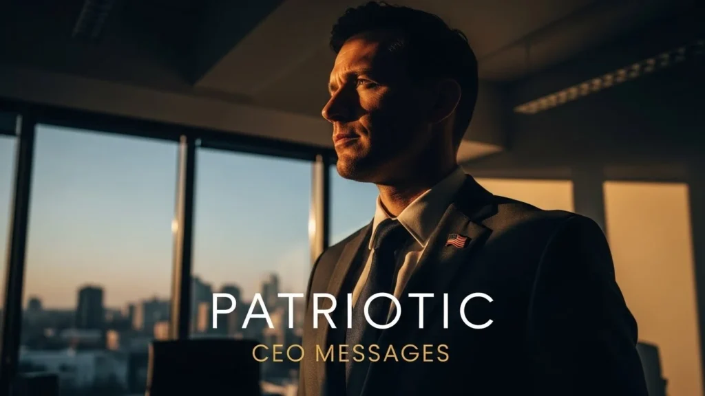 Patriotic CEO Messages