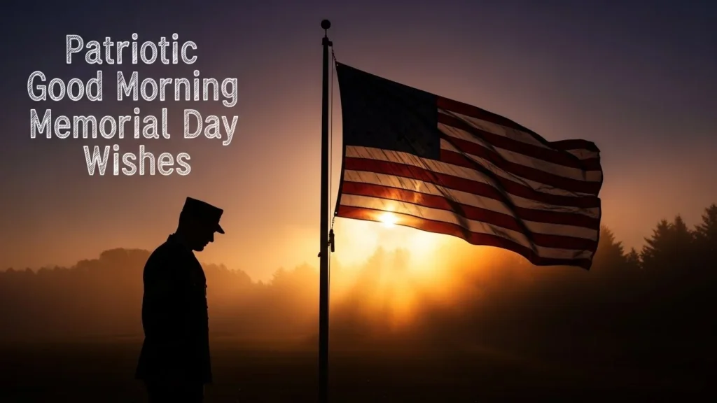 Patriotic Good Morning Memorial Day Wishes