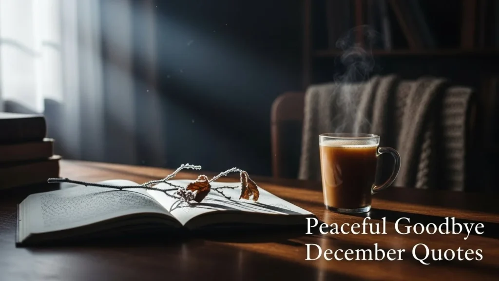 Peaceful Goodbye December Quotes