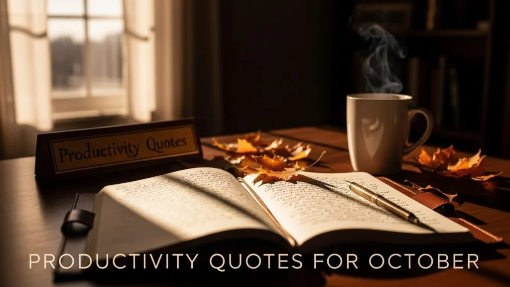 Productivity Quotes for October