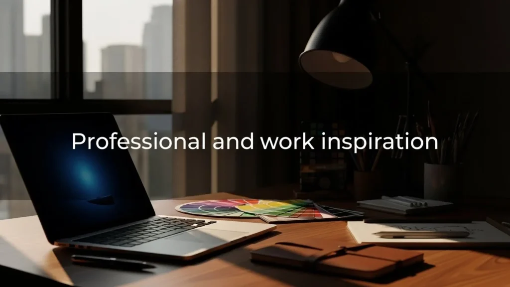 Professional and work inspiration