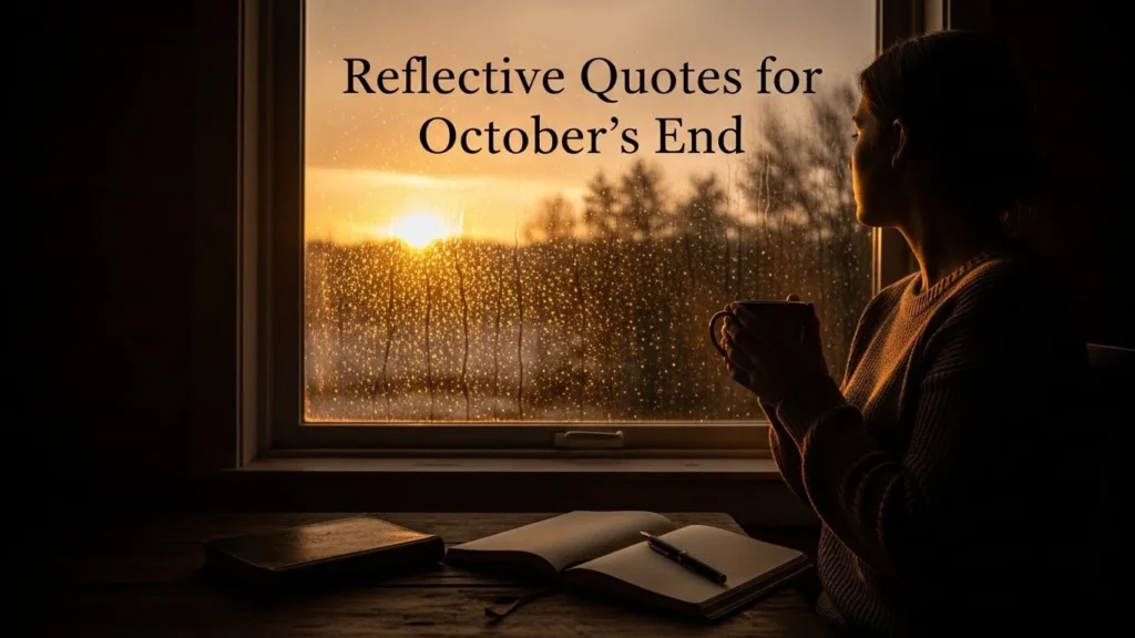 Reflective Quotes for October’s End