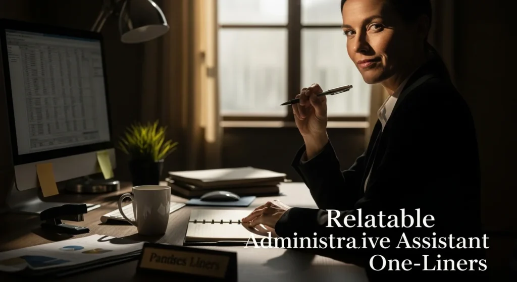 Relatable Administrative Assistant One-Liners