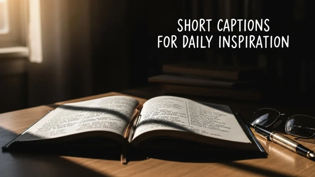 Short Captions for Daily Inspiration