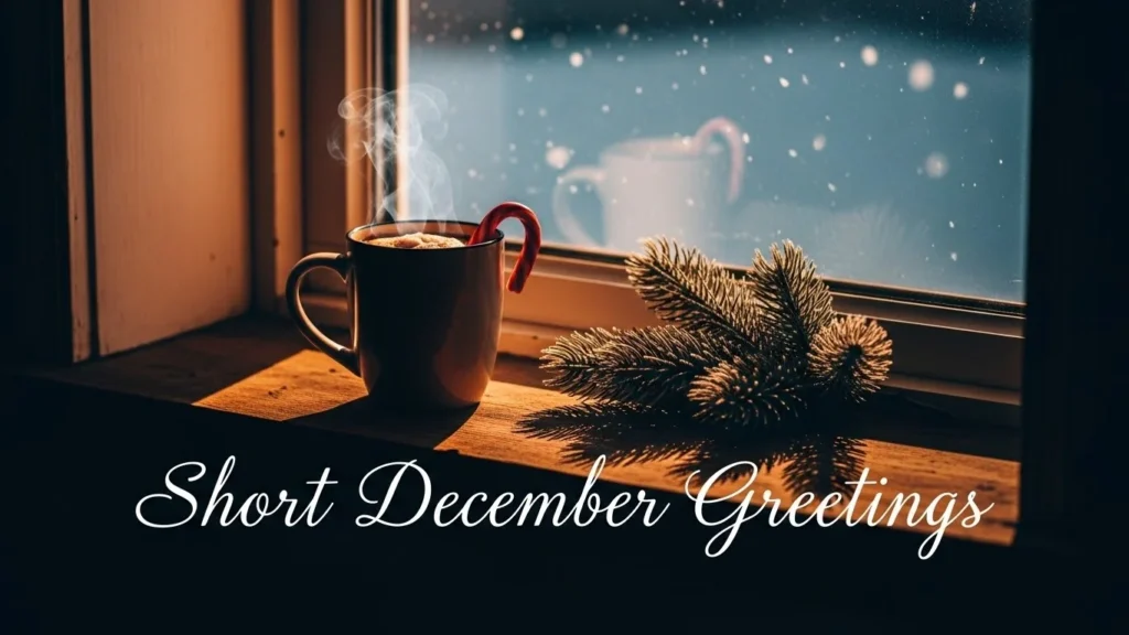 Short December Greetings