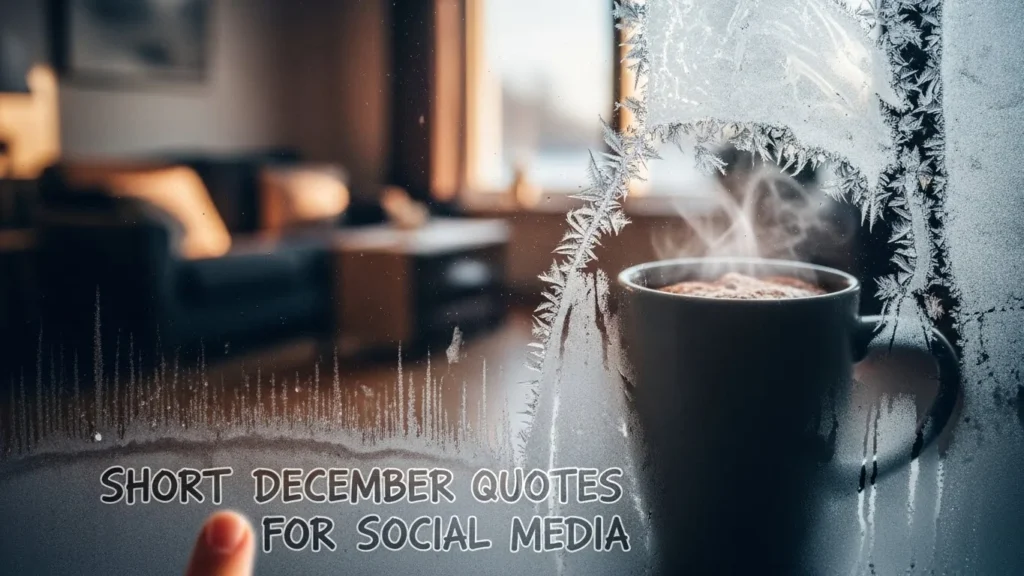 Short December Quotes for Social Media