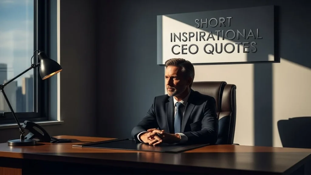 Short Inspirational CEO Quotes