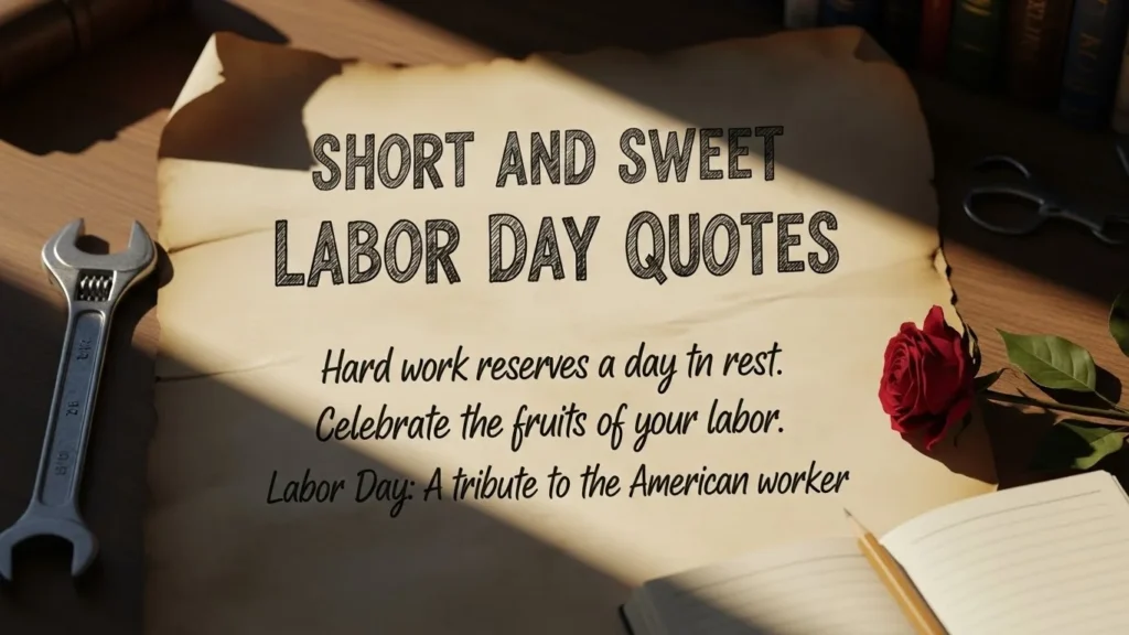 Short and Sweet Labor Day Quotes