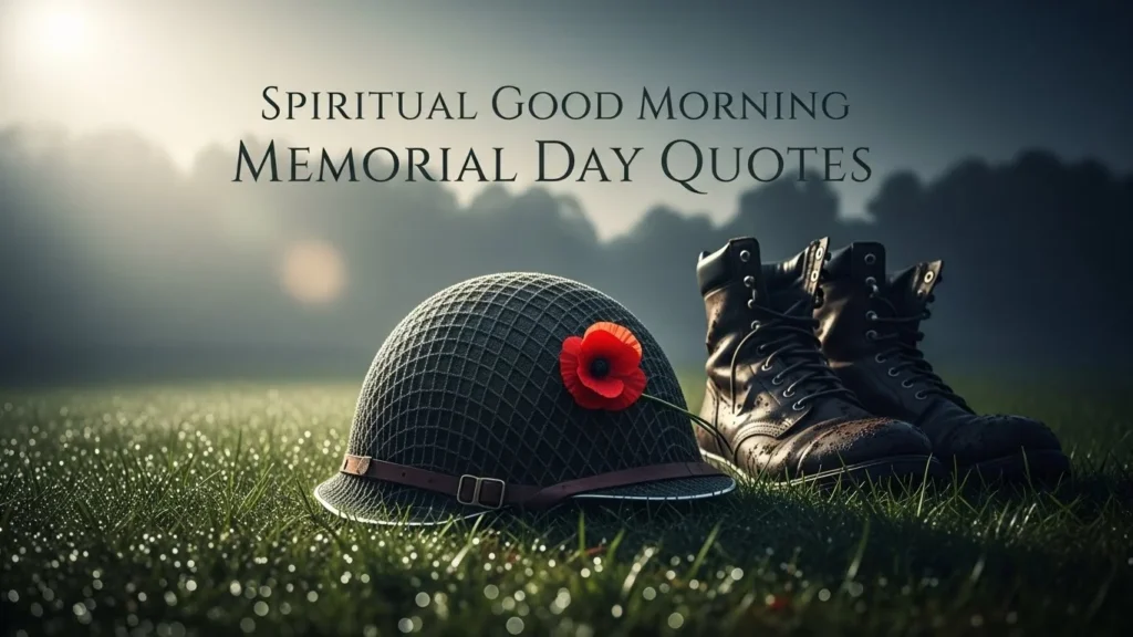 Spiritual Good Morning Memorial Day Quotes