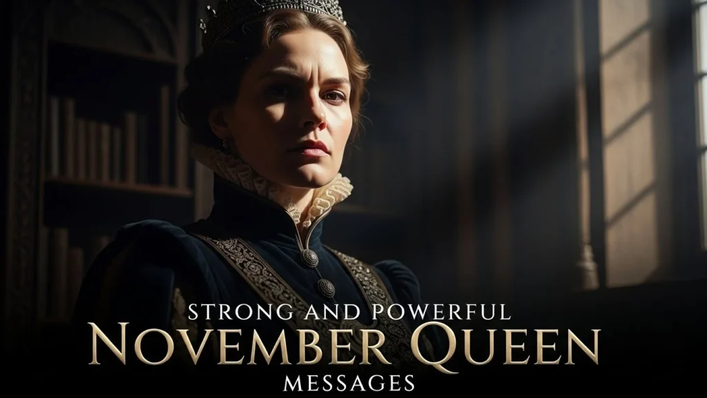 Strong and Powerful November Queen Messages