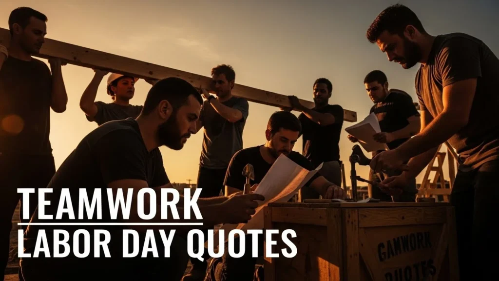 Teamwork Labor Day Quotes