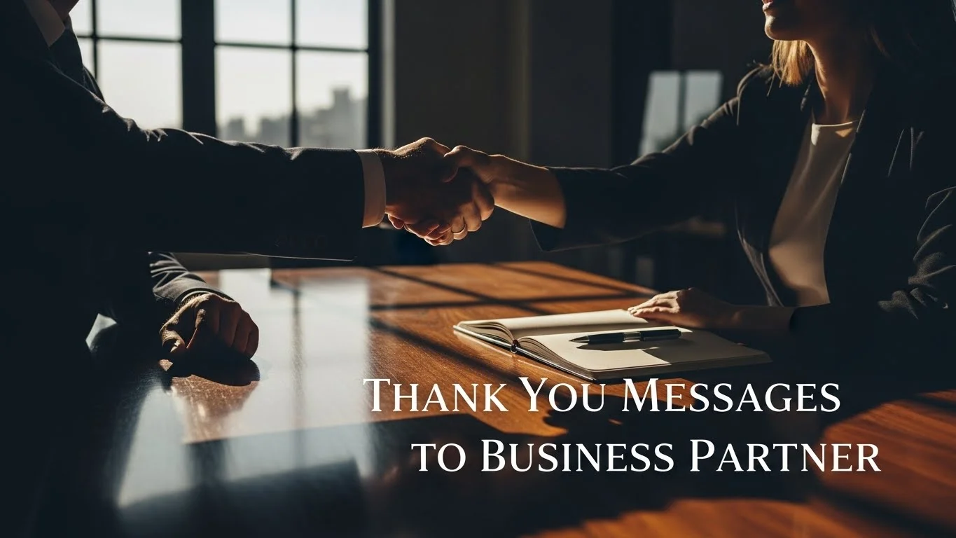 350+ Thank You Message to Business Partner 2026 - Inspirational MSGz