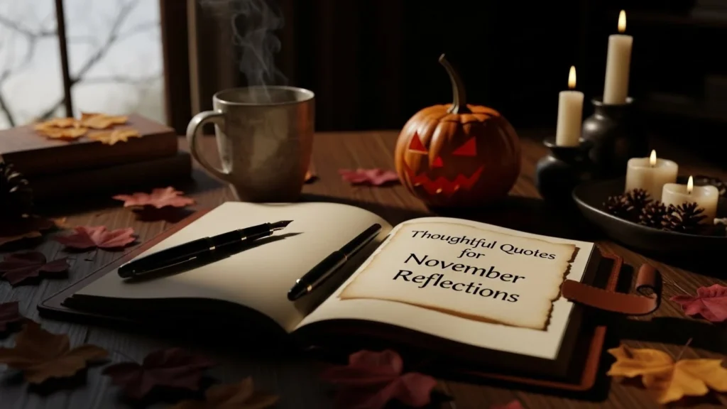 Thoughtful Quotes for November Reflections