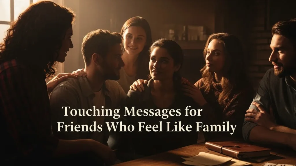 Touching Messages for Friends Who Feel Like Family