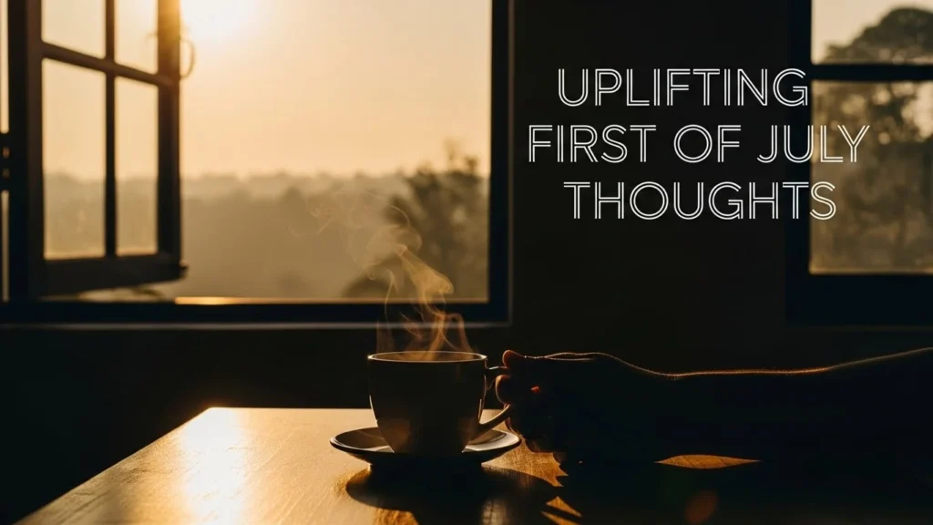 Uplifting First of July Thoughts