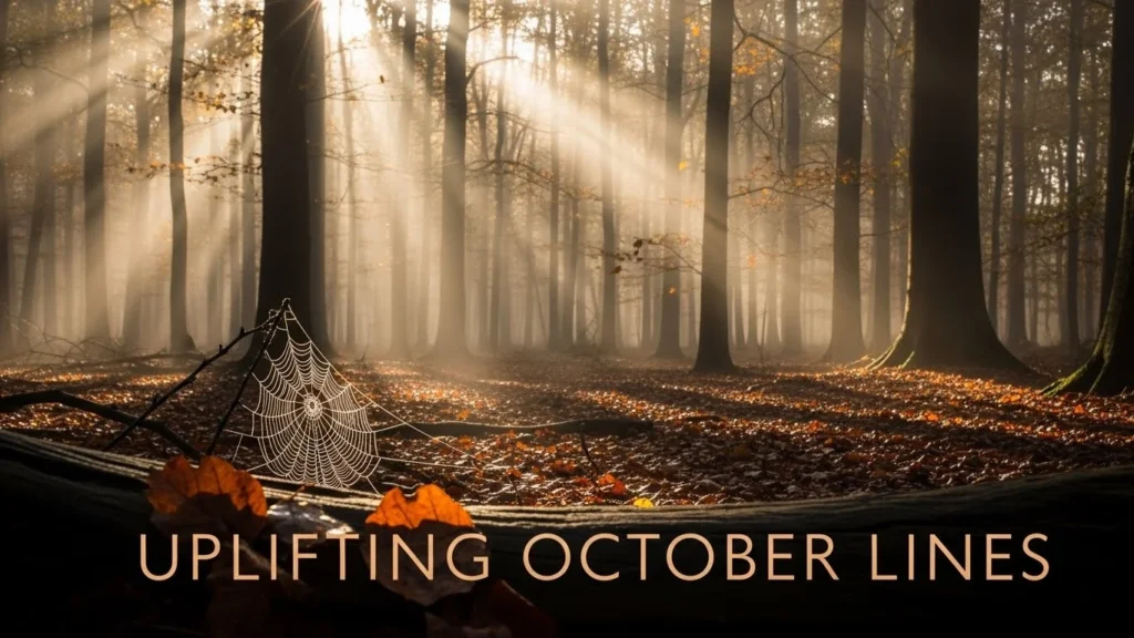 Uplifting October Lines