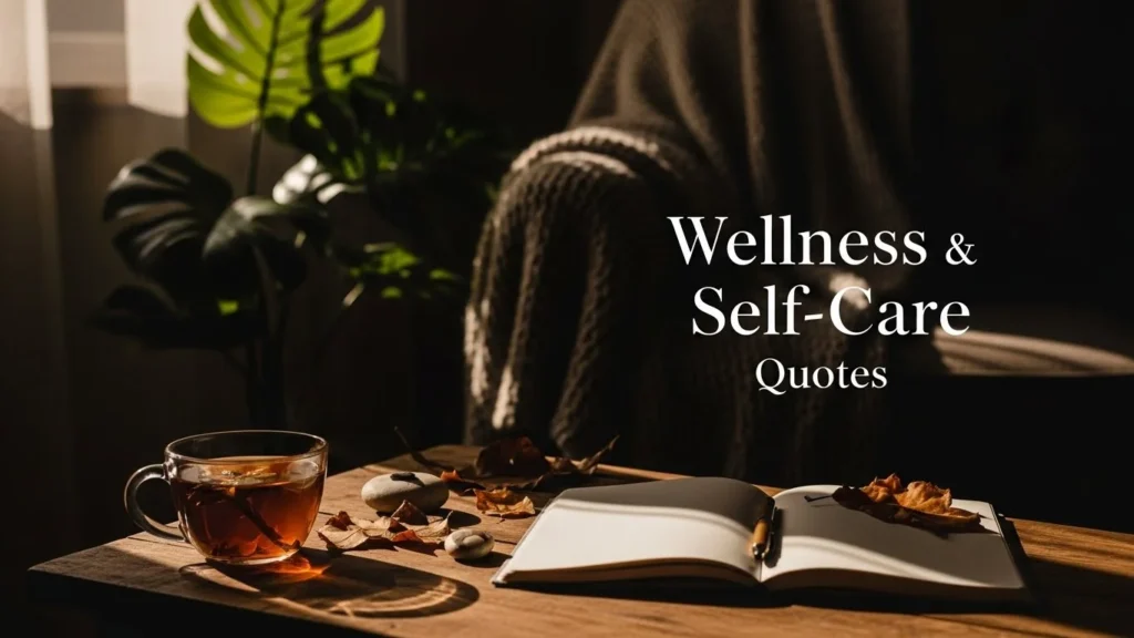 Wellness and Self-Care Quotes