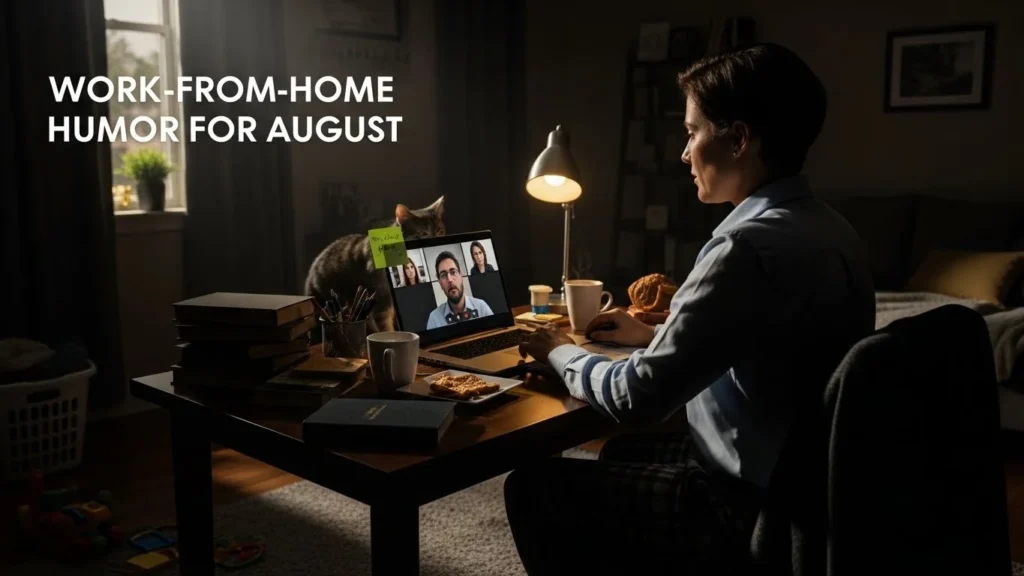Work-from-Home Humor for August