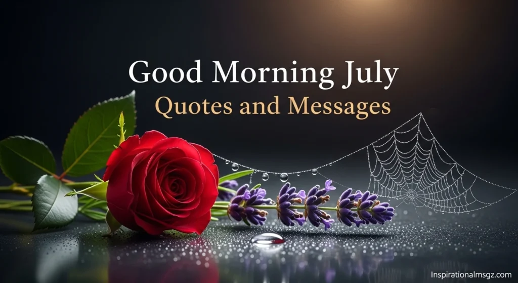 Good Morning July Quotes and Messages
