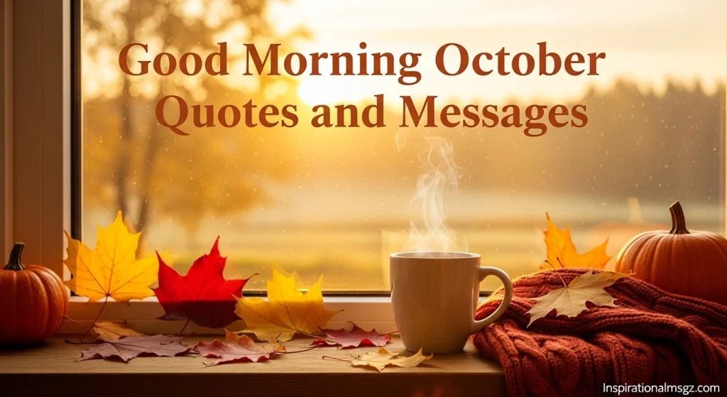 Good Morning October Quotes and Messages