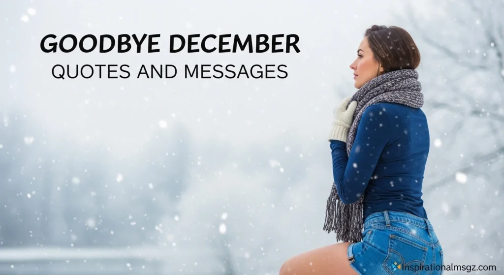 Goodbye December Quotes and Messages