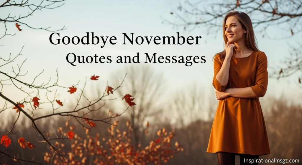 Goodbye November Quotes and Messages