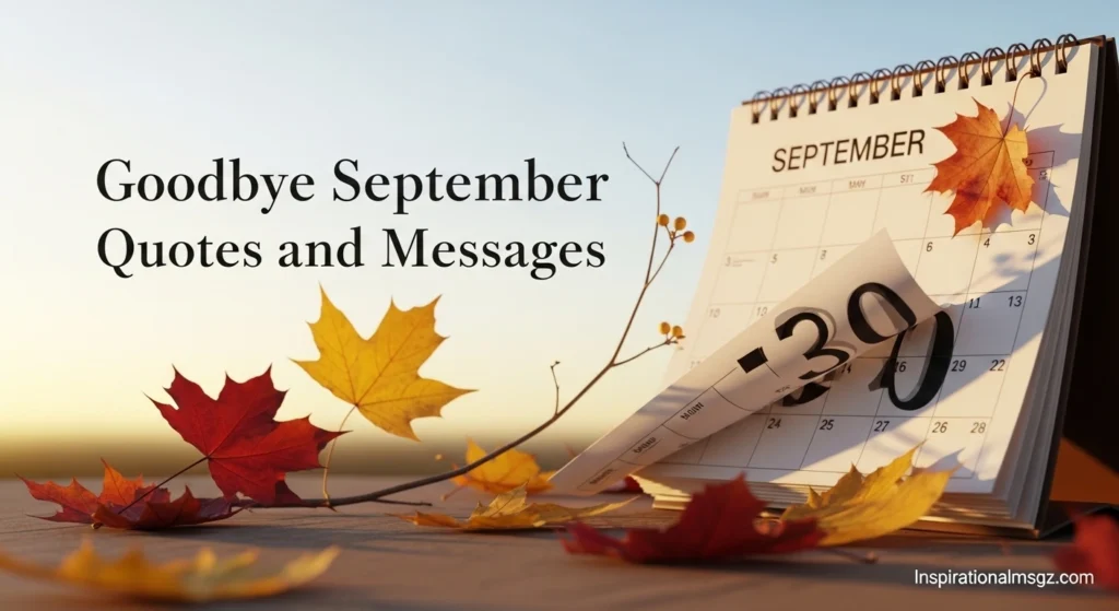 Goodbye September Quotes and Messages