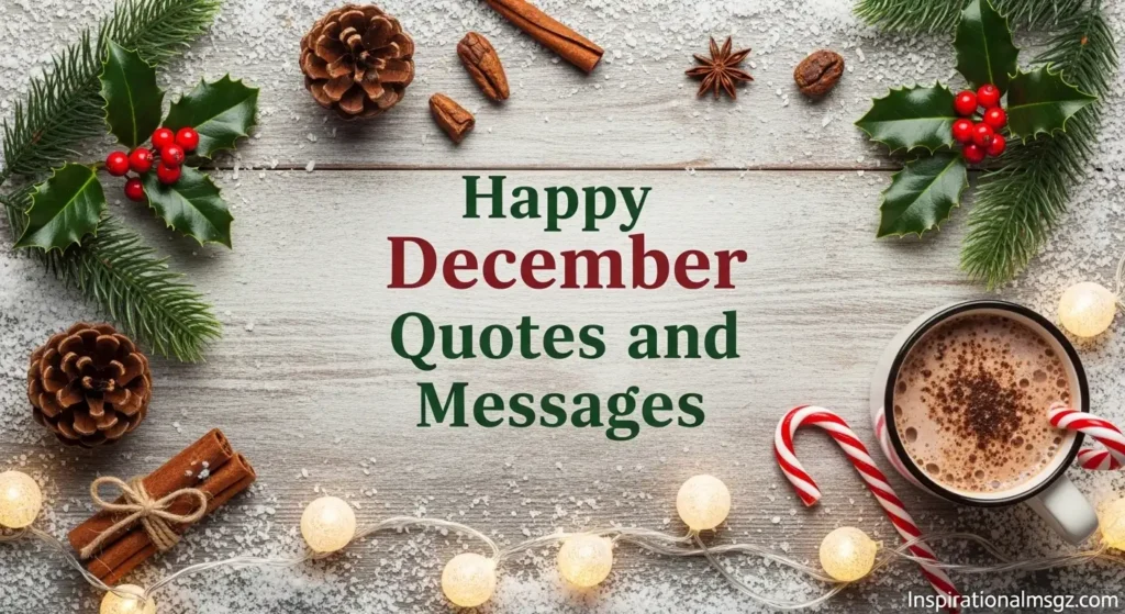 Happy December Quotes and Messages