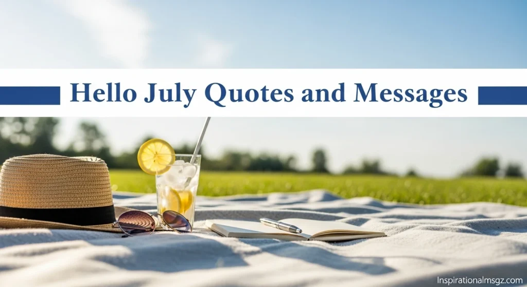 Hello July Quotes and Messages