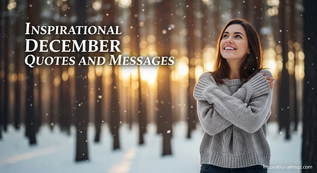 Inspirational December Quotes and Messages