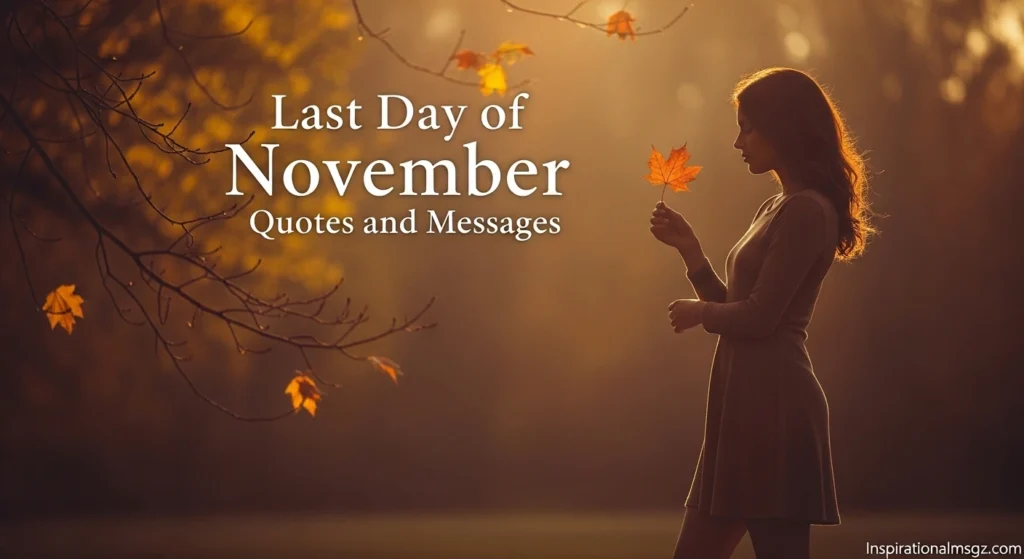 Last Day of November Quotes and Messages