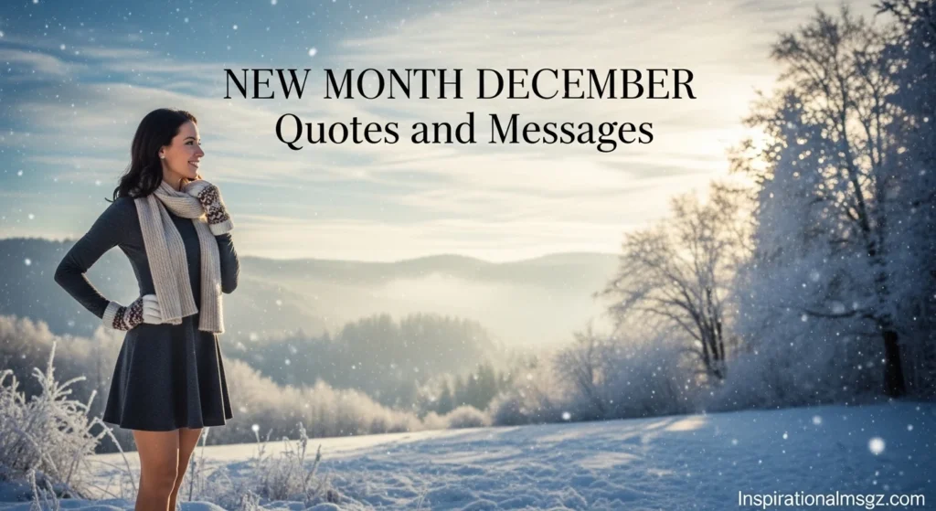 New Month December Quotes and Messages