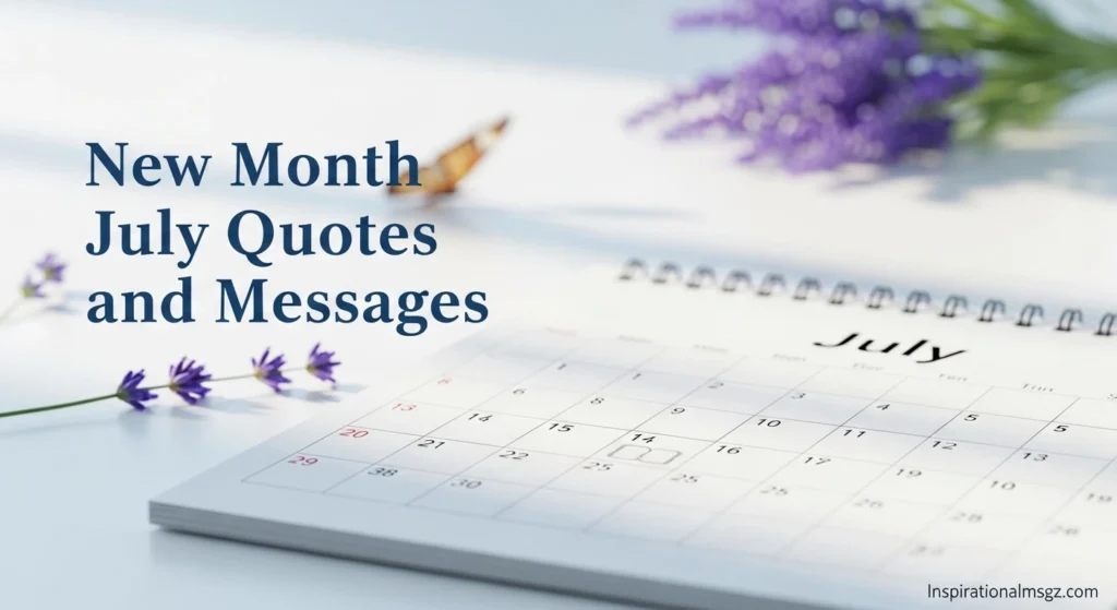 New Month July Quotes and Messages