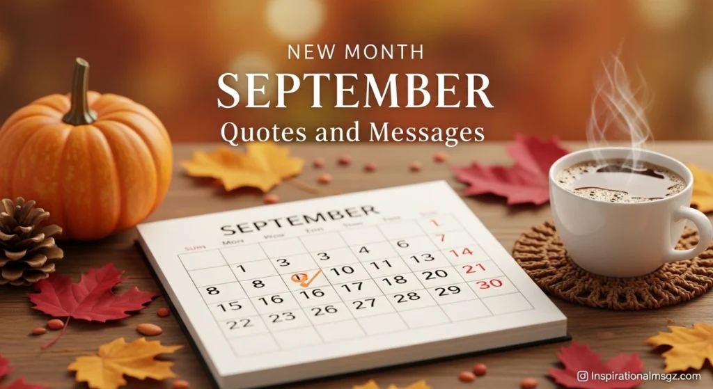 New Month September Quotes and Messages