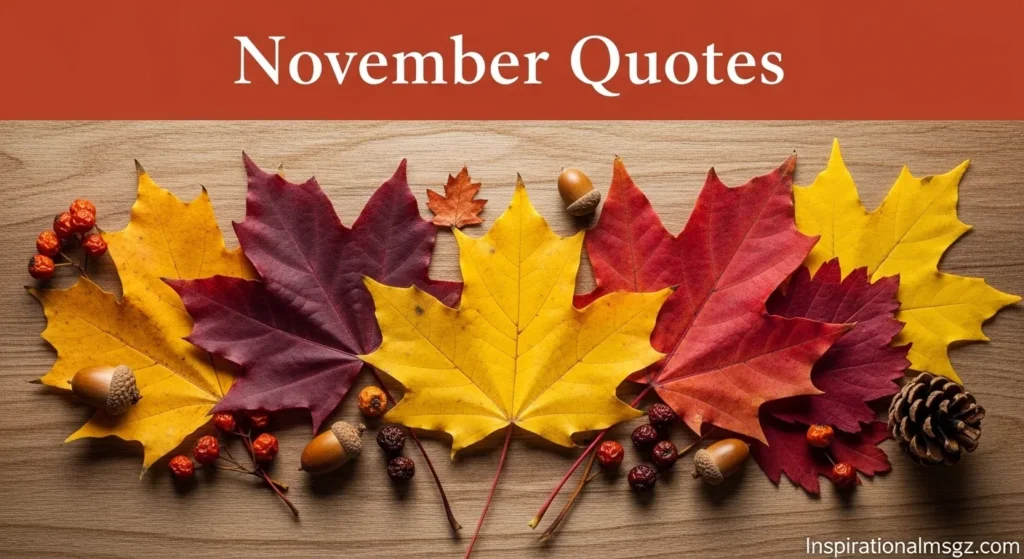 November Quotes