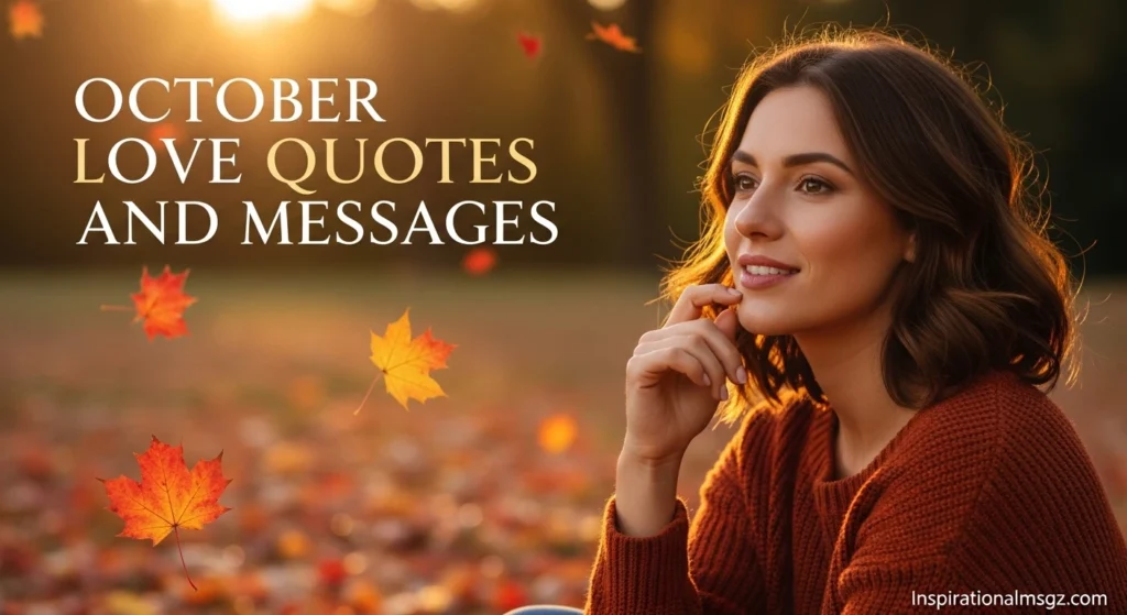 October Love Quotes and Messages