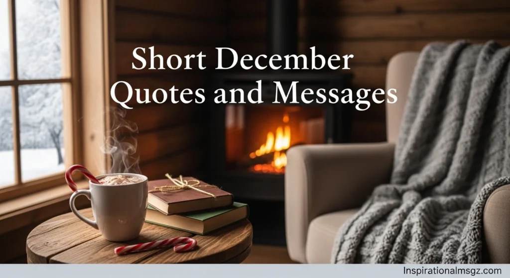 Short December Quotes and Messages