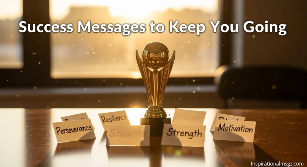 Success Messages to Keep You Going