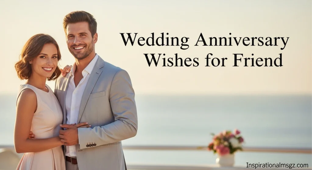 Wedding Anniversary Wishes for Friend