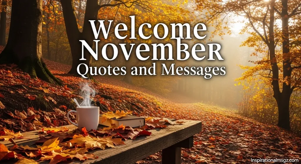 Welcome November Quotes and Messages