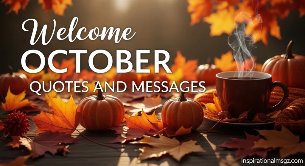Welcome October Quotes and Messages