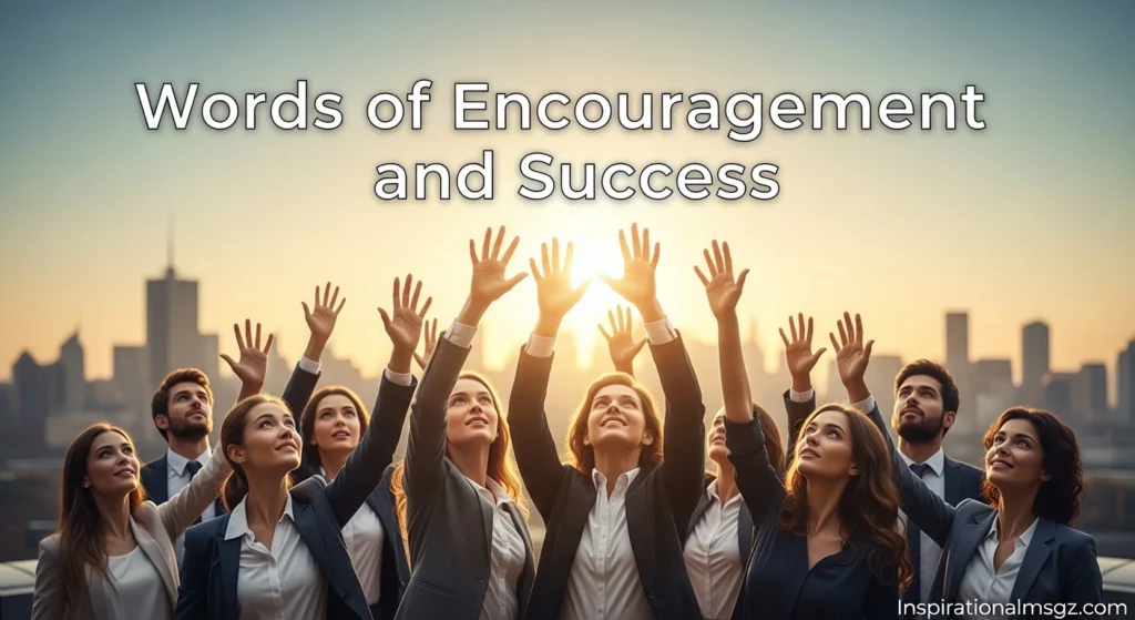 Words of Encouragement and Success