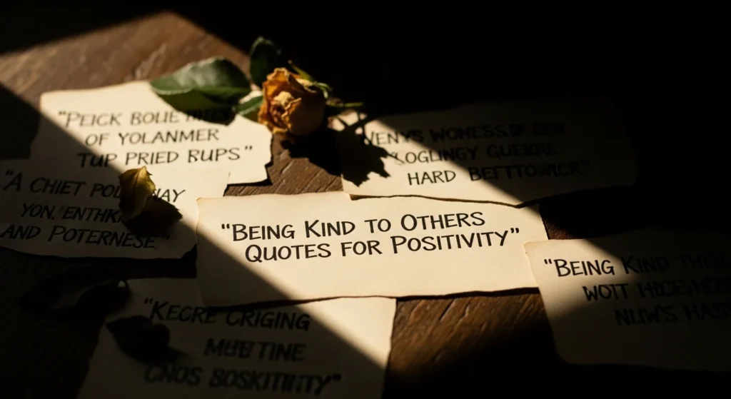Being Kind to Others Quotes for Positivity